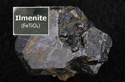  Ilmenita: La piedra angular de la industria de pigmentos y aleaciones de titanio!